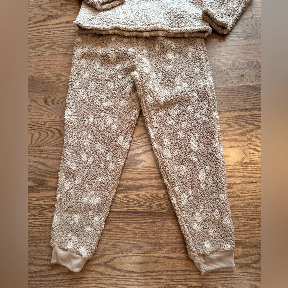 Girls most adorable Justice Reindeer Pajama/Outfit set size 12